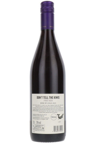 Don't tell the Kiwis Pinot Noir, Valle Central, Chile, 2023