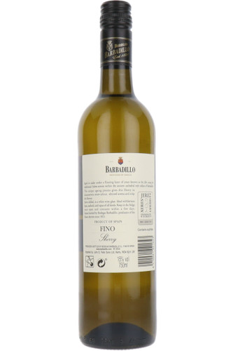 Barbadillo Fino Sherry, Jerez, Andalucia, Spain, NV