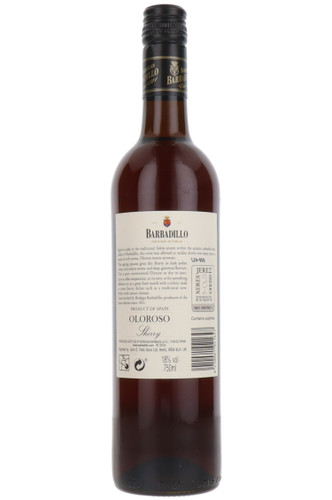 Barbadillo Full Dry Oloroso Sherry, Jerez, Andalucia, Spain, NV