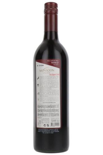Monsoon Valley Shiraz, Pak Chong Hills, Thailand, NV