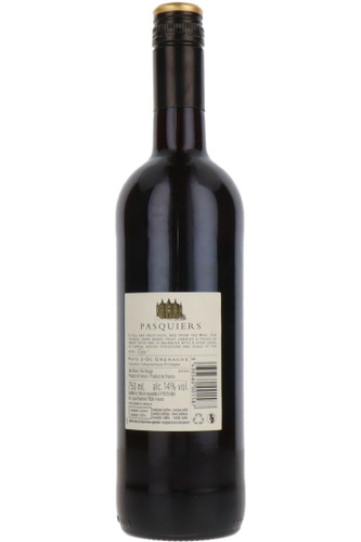 Pasquiers Grenache Noir, IGP Pays D Oc, France