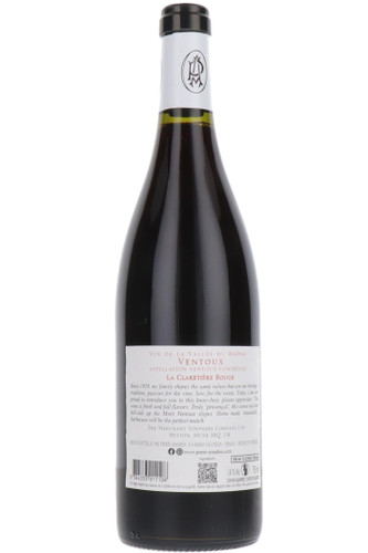Ventoux "La Claretiere" Pierre Amadieu, Southern Rhone, France, 2022