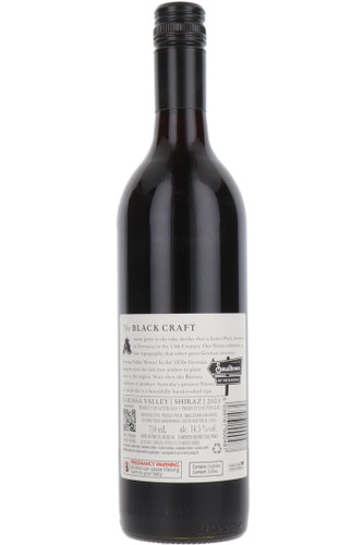 Smalltown Vineyards "The Black Craft" Shiraz, Barossa Valley, South Australia, NV