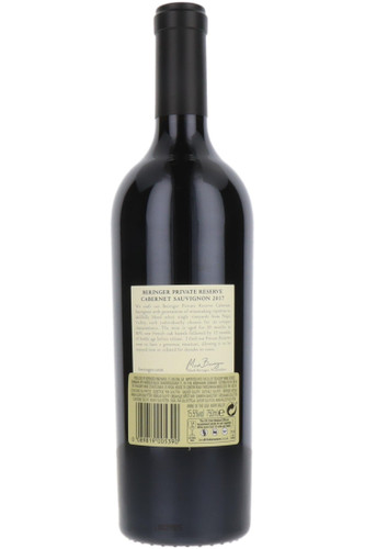 Beringer Private Reserve Cabernet Sauvignon, Napa Valley, California, USA, 2017