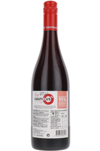 De Bortoli "Very Cautious One" Non Alcoholic Shiraz, Australia, NV