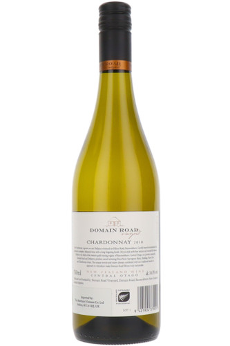 Domain Road "Defiance Vineyard" Chardonnay, Bannockburn, Central Otago, New Zealand, 2018