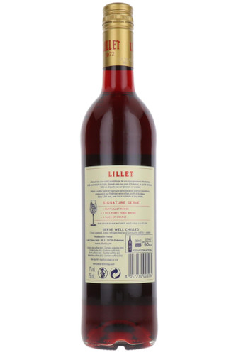 Lillet Rouge Wine Aperitif, Bordeaux, France