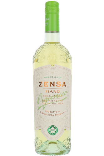 Zensa Organic Fiano, Puglia IGP, Italy, 2022