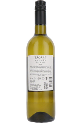 Zagare Vermentino, Sicily, Italy, 2024 75cl