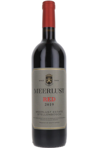 Meerlust Red, Meerlust Estate, Stellenbosch, South Africa, 2019