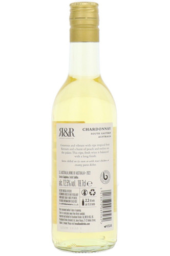 ROBERTS & REEVES Chardonnay  AUSTRALIA 18.7cl Mini Bottle
