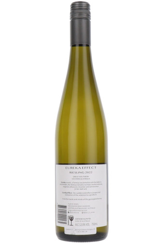 Eureka Effect Riesling, Plan B Wines, Great Southern, Western Australia, 2022