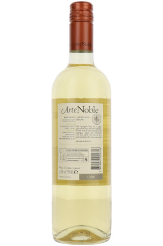 Arte Noble Reserve Sauvignon Blanc, Vina Requingua, Central Valley, Chile, 2022