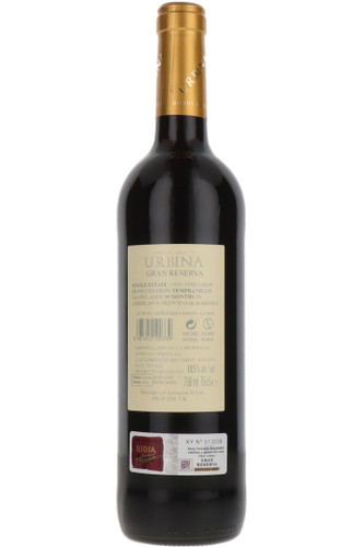 Urbina Gran Reserva Especial Rioja, Spain, 2001