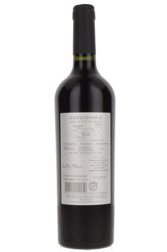 Gouguenheim Cabernet Sauvignon, Uco Valley, Tupangato, Argentina, 2021