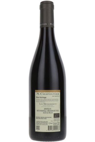 Crozes-Hermitage Les Meysonniers, M Chapoutier, Northern Rhone, France, 2023