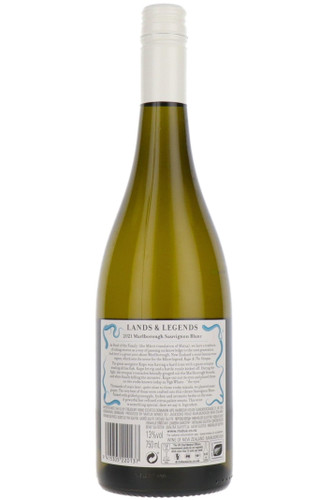 Matua Valley Lands and Legends Sauvignon Blanc, Marlborough, New Zealand, 2021
