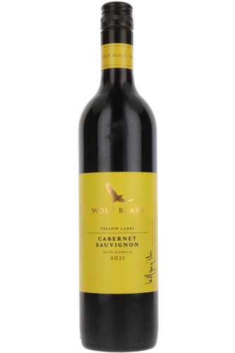 Wolf Blass Yellow Label Cabernet Sauvignon, South Australia, 2021