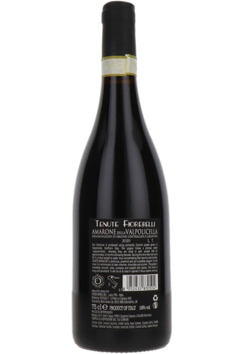 Tenute Fiorebelli "Coste Bianche" Amarone, Veneto, Italy, 2020