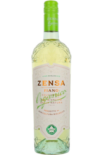 Zensa Organic Fiano, Puglia IGP, Italy, 2024
