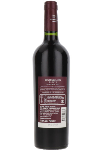 Los Haroldos Bonarda Roble, Agrelo, Lujan de Cuyo, Mendoza, Argentina, 2022