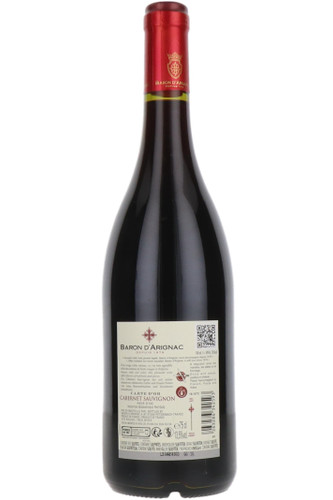 Baron D'Arignac Cabernet Sauvignon, France, 2024