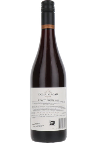 Domain Road Bannockburn Pinot Noir, Central Otago, New Zealand, 2022