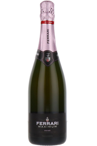 Ferrari "Maximum" Brut Rosé, Fratelli Lunelli Ferrari, Trento DOC, Trentino-Alto Adige, Italy, NV