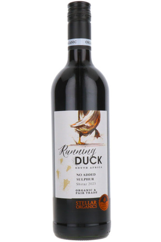Running Duck "No Added Sulphur" Shiraz, Stellar Winery, Western Cape, South Africa, 2023