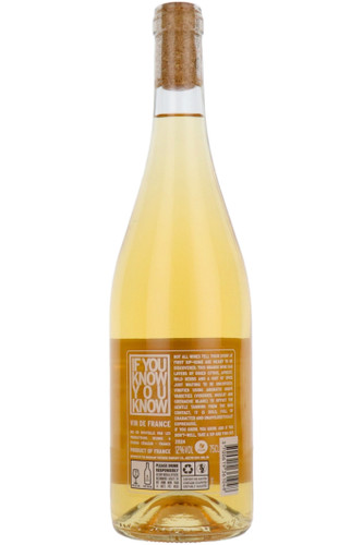 "If you know you know" Vin Orange, LGI Wines, Languedoc, South of France, 2024