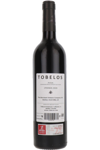 Tobelos Crianza Rioja, La Rioja, Spain, 2020
