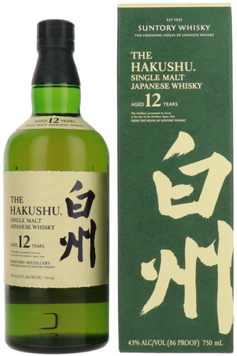 Suntory Hakushu 10 Year Old Single Malt Whisky, Japan