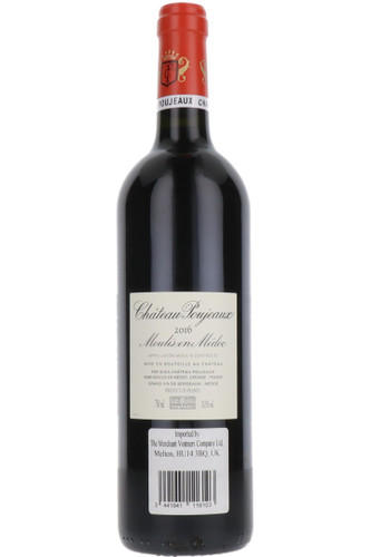 Chateau Poujeaux Moulis-en-Medoc, Bordeaux, France, 2016