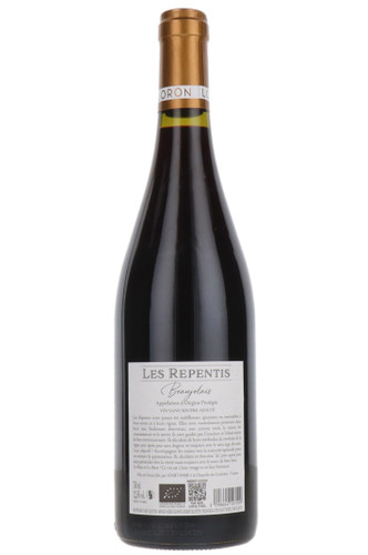 Beaujolais Nouveau "Les Repentis" Organic, Jean Loron, France, 2025