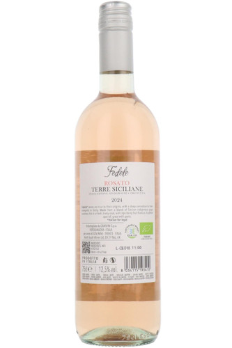 Fedele Organic Rose, Terre Siciliane IGP, Italy, 2024