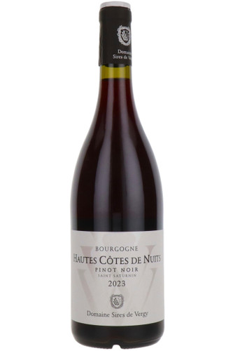 Bourgogne Hautes Cotes de Nuits Pinot Noir Saint Saturnin, Domaine Sires de Vergy, Burgundy, France, 2023