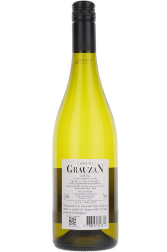 Domaine Grauzan Sauvignon Blanc, IGP Pays D'Oc, South of France, 2024