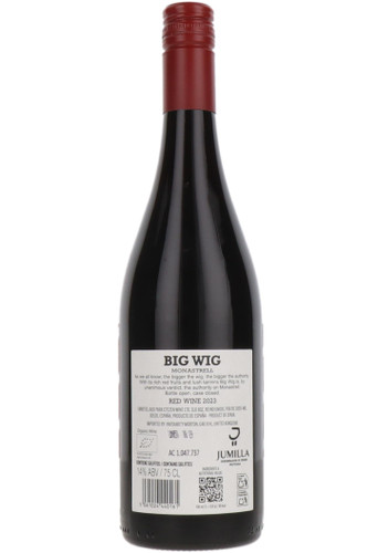 Big Wig Monastrell Tinto, Jumilla, Spain, 2023
