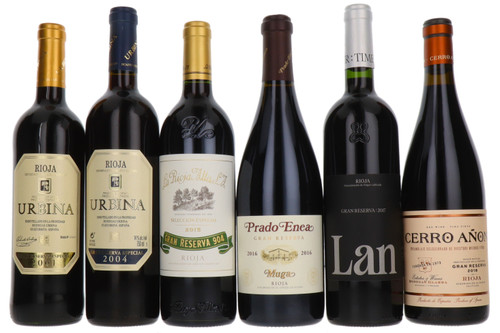 Rioja Gran Reserva 6 Bottle Selection, Spain Rioja Gran Reserva 6 Bottle Selection, Spain