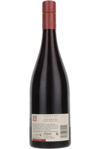 Cloudy Bay Pinot Noir, Marlborough, New Zealand, 2023