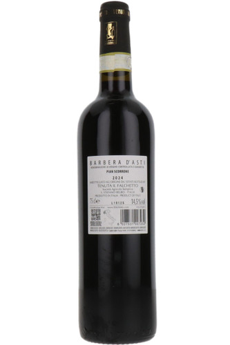 Il Falchetto "Pian Scorrone" Barbera d`Asti DOCG, Piedmont, Italy, 2024
