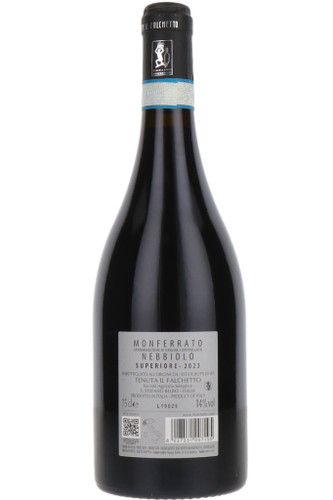 Il Falchetto "Barbarossa" Monferrato Nebbiolo Superiore DOC, Piedmont, Italy, 2023