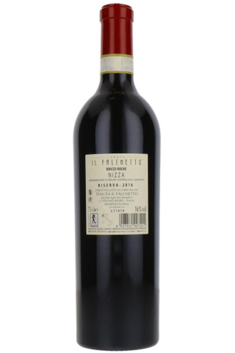 Il Falchetto "Bricco Roche" Nizza Riserva DOCG, Piedmont, Italy, 2016
