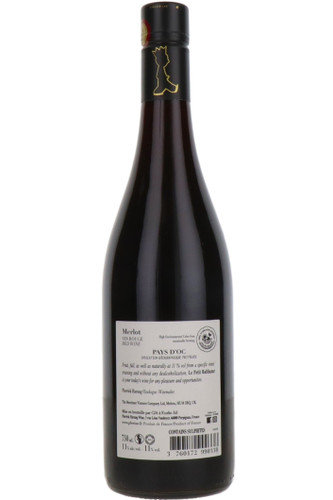 Le Petit Balthazar Merlot, IGP Pays D'Oc, Southern France, 2024