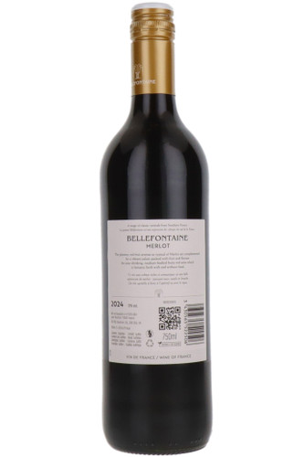 Bellefontaine Merlot, Vin de France, 2024