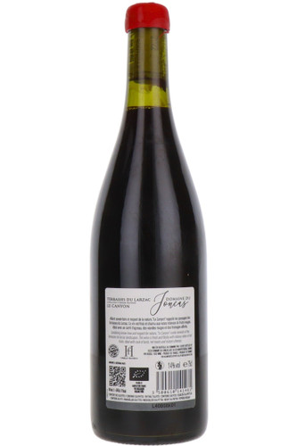 Domaine du Joncas "Le Canyon" Bio, Terrasses du Larzac AOC, Languedoc-Roussillon, France, 2022