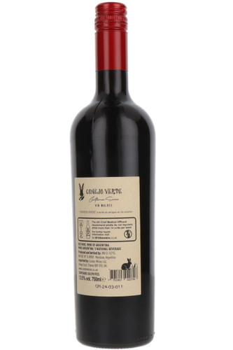 Conejo Verde Malbec, Bodega Los Haroldos, Luján de Cuyo & Uco Valley, Mendoza, Argentina, 2023