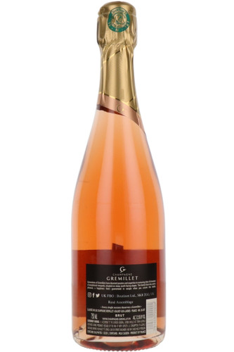 Champagne Gremillet Cuvée Rosé d'Assemblage Brut, Champagne, France, NV