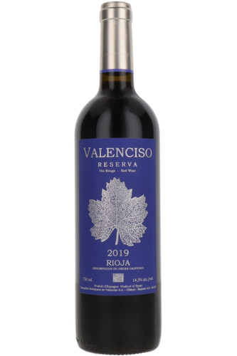 Valenciso Rioja Reserva, Rioja Alta, Spain, 2019