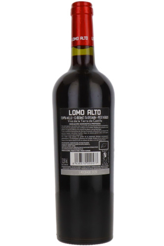 Lomo Alto Tempranillo Cabernet Sauvignon Petit Verdot, Bodegas Castillo de Aresan, IGT Vino de la Tierra de Castilla, La Mancha, Spain, NV